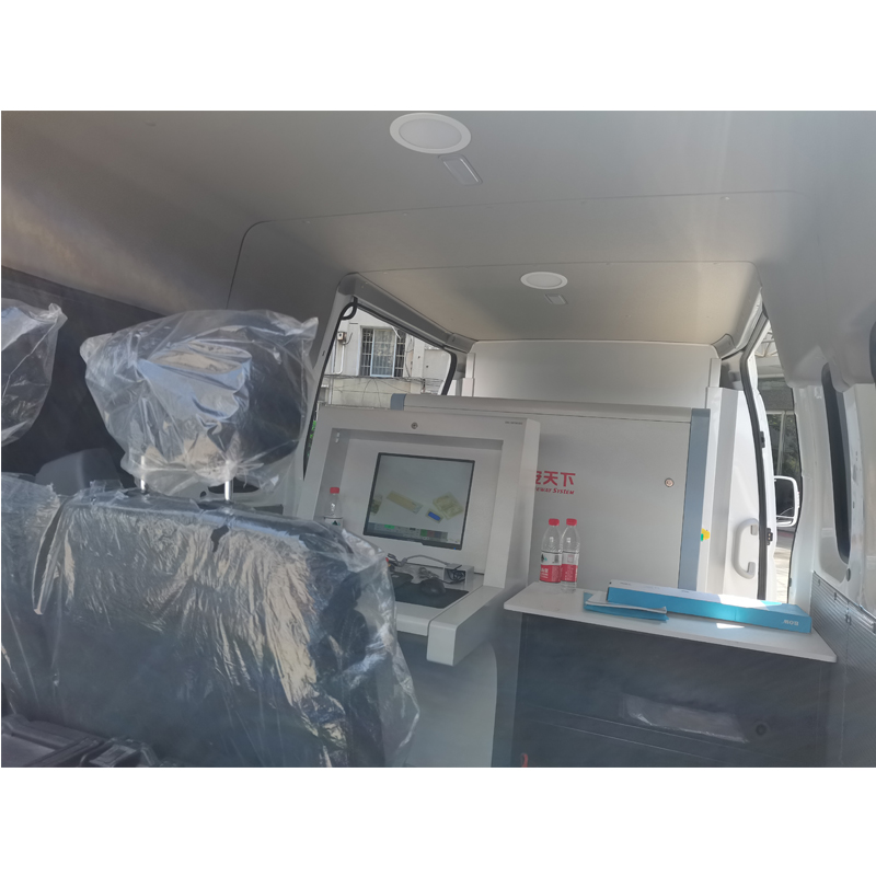 Scanner X Ray portable mobile personnalisé sur camion